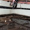 Flooding, rot, and mold in a crawl space in Napa.