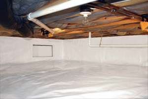 Crawl Space Repair After in Fremont