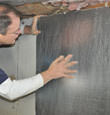 installation steps for crawl space insulation in a crawl space in San Jose