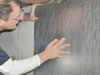 Crawl space insulation installed in Alamo on a dirt floor